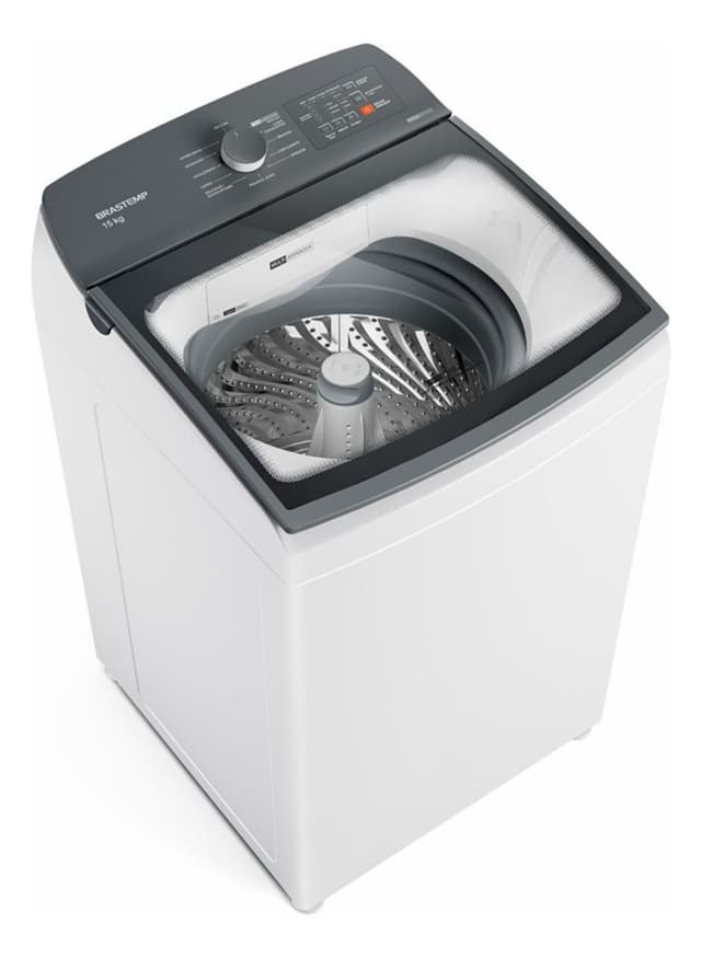 Imagem de Máquina De Lavar Bwf15ab 15kg Tira Manchas Branca Brastemp Cor Branco na loja Mercado Livre