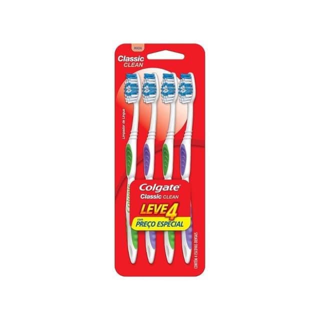 Imagem de Escova De Dente Colgate Classic Clean na loja Amazon