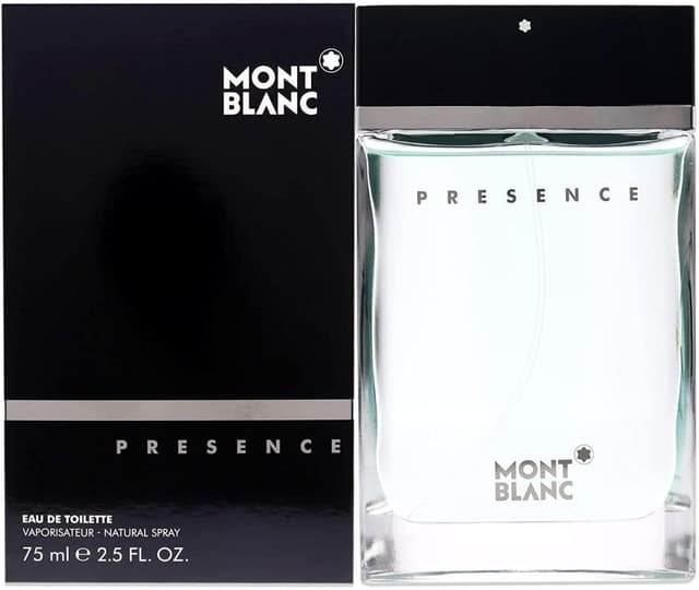 Imagem de Perfume Presence for Men Edt 75Ml, Mont Blanc na loja Amazon