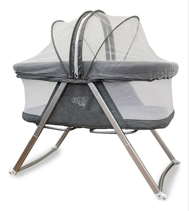 Imagem de Moisés Berço Portátil Com Balanço Comfy Maxi Baby Até 9kg na loja Mercado Livre