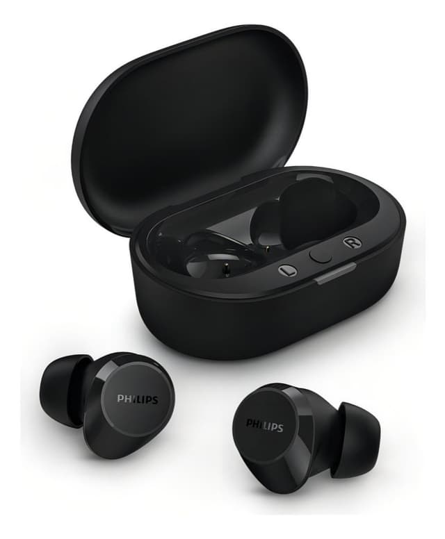 Imagem de Fone de Ouvido Sem Fio TAT1209 Bluetooth 18h Preto Philips na loja Mercado Livre