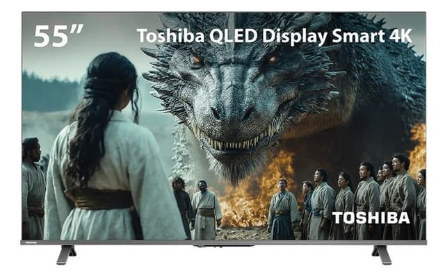 Imagem de Smart Tv Qled 55 4k Toshiba na loja Mercado Livre