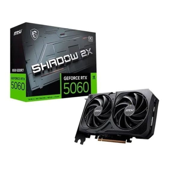 Imagem de Placa de Vídeo NVIDIA GeForce MSI RTX 5060 8GB na loja Amazon