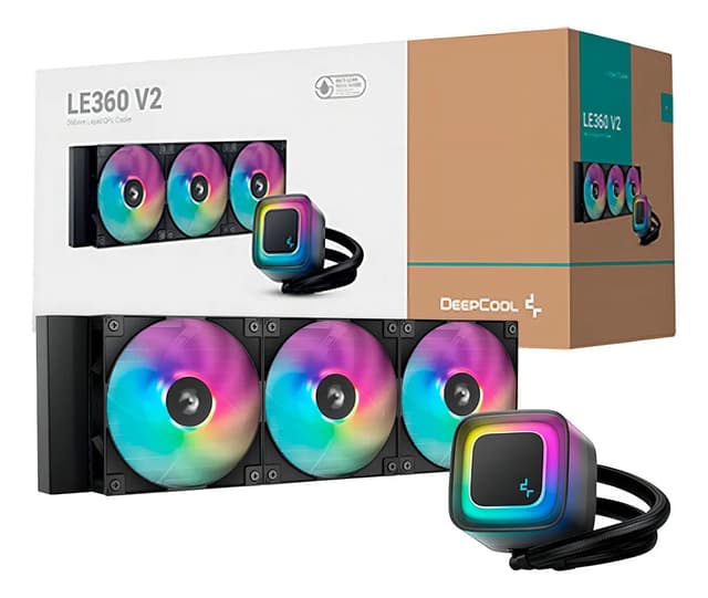 Imagem de Water Cooler Deepcool LE360 V2 ARGB na loja Mercado Livre