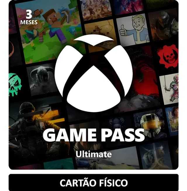 Imagem de Xbox Game Pass Ultimate Assinatura 3 Meses (físico) na loja Mercado Livre