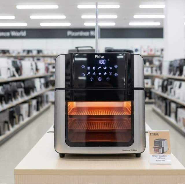 Imagem de Air fryer oven philco 15l painel digital na loja Mercado Livre