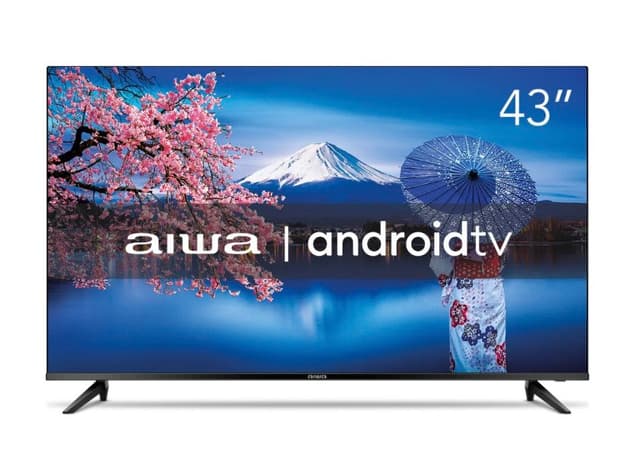 Imagem de Smart TV Aiwa 43”, Android, Full HD, Borda Ultrafina na loja Mercado Livre