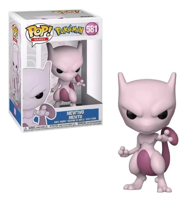 Imagem de Boneco Funko Pop Pokémon Mewtoo na loja Mercado Livre