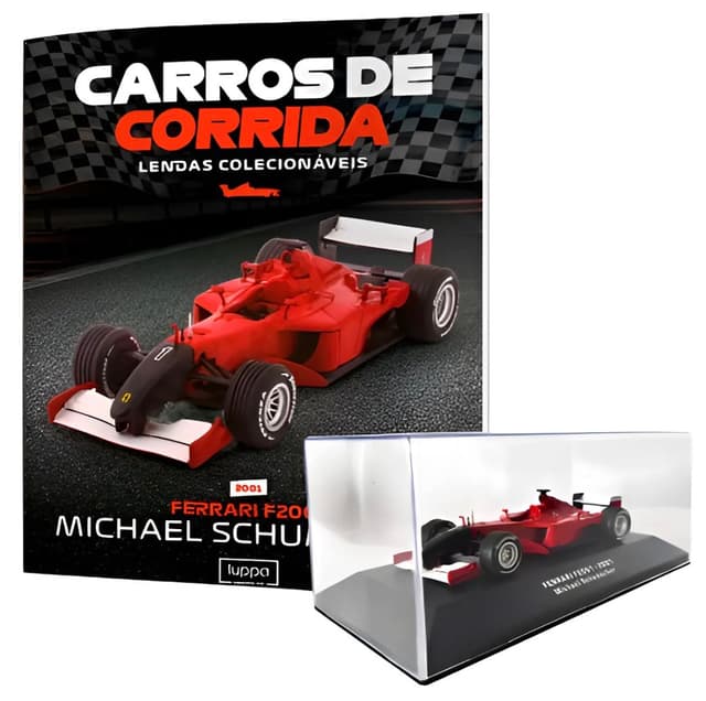 Imagem de Luppa Carros De Corrida Ferrari F2001 Schumacher na loja Mercado Livre
