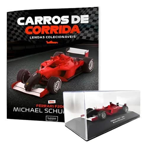 Imagem de Luppa Carros De Corrida, Ferrari F2001 Schumacher Vermelho na loja Mercado Livre