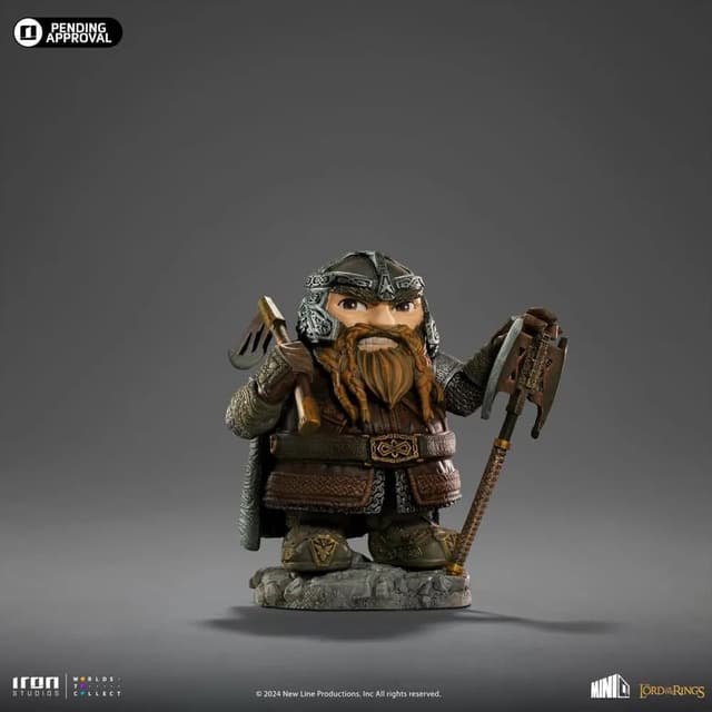 Imagem de Estátua Gimli - The Lord Of The Rings - Minico Iron Studios na loja Mercado Livre