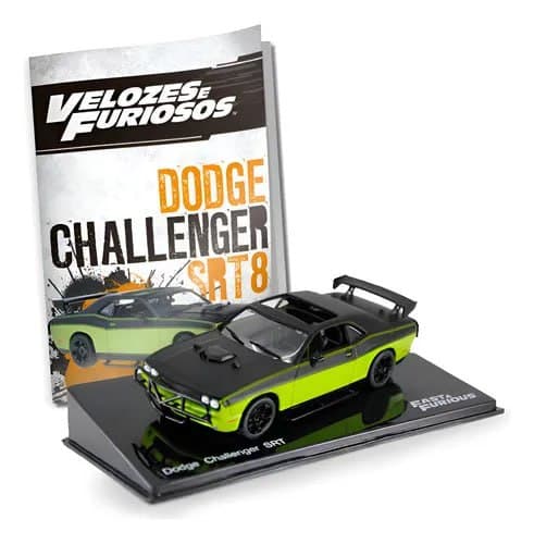Imagem de Luppa Velozes E Furiosos Dodge Challenger Srt, 1:43 Verde Y Negro na loja Mercado Livre