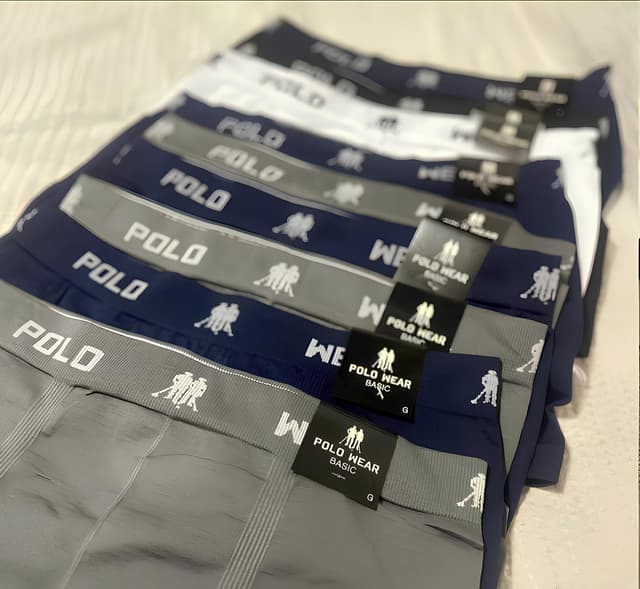 Imagem de Kit 12 Cueca Polo Wear Microfibra na loja Mercado Livre