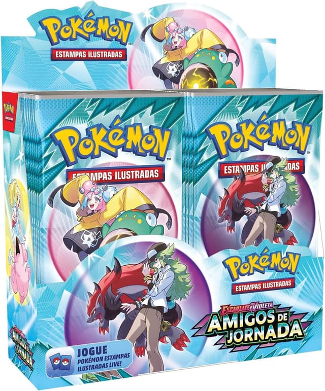 Imagem de Pokémon TCG, Box Display EV9 Amigos de Jornada 36 pacotes (216 cartas) na loja Amazon