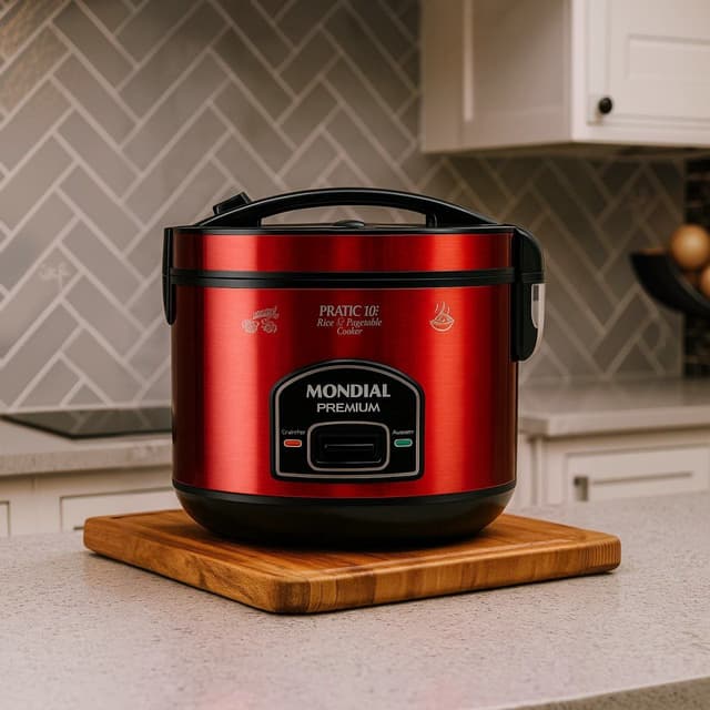 Imagem de Panela Elétrica de Arroz, Mondial, 700W, 110V na loja Amazon