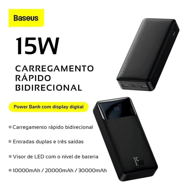 Imagem de FICAR SEM BATERIA NA RUA NUNCA MAIS na loja Mercado Livre