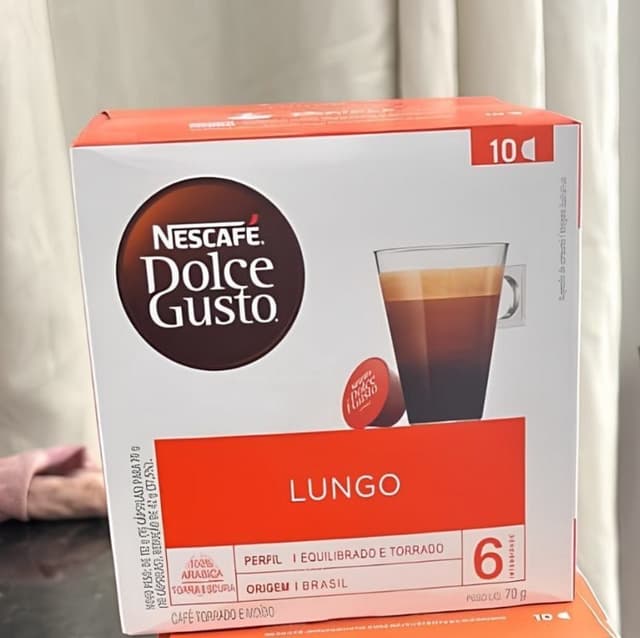 Imagem de Dolce gusto nescafe lungo 10 cápsulas 70g na loja Amazon