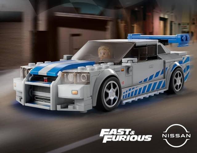 Imagem de Lego Speed Champions Nissan Skyline 319 peças em caixa na loja Mercado Livre