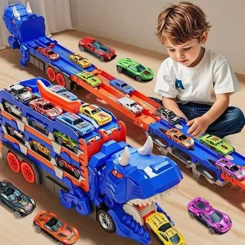 Imagem de Caminhão de Engolir Carrinhos em Formato de Dinossauro (+ cores) na loja Mercado Livre