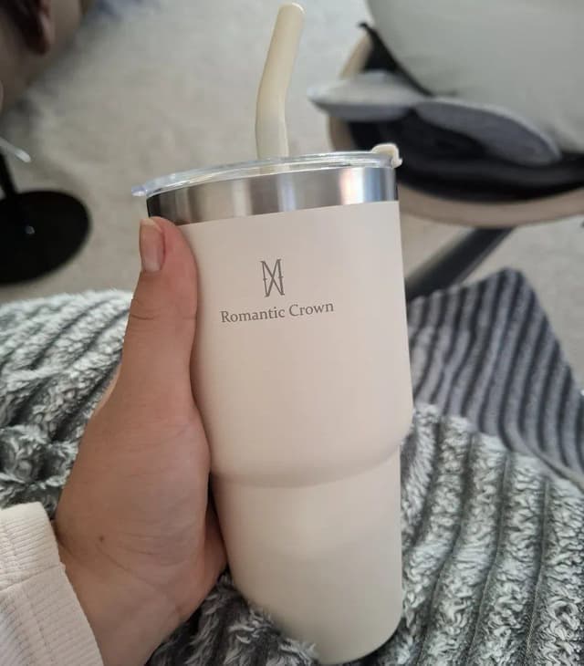Imagem de Copo Térmica 600ml Inox na loja Mercado Livre