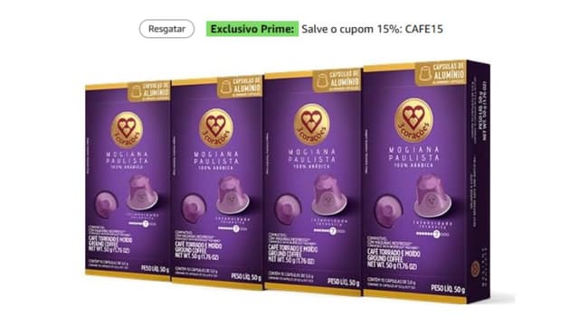 Imagem de UM CAFÉ AGORA VAI BEM DEMAIS na loja Amazon