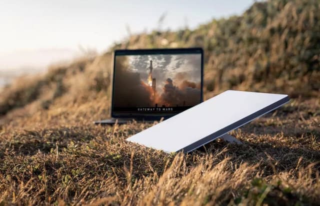 Imagem de Kit de internet via satélite Starlink Mini na loja Mercado Livre