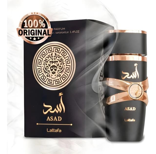 Imagem de Perfume Árabe Asad Lattafa Eau De Parfum 100ml na loja Mercado Livre