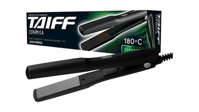 Imagem de Taiff Prancha Cerâmica Profissional Classic 180° na loja Mercado Livre