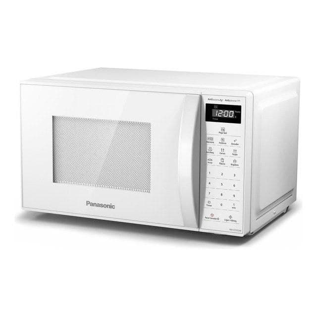 Imagem de Microondas Panasonic 21L com Antibactéria Ag e Interior Antiaderente - NN-ST25LWRU / 110V na loja Mercado Livre