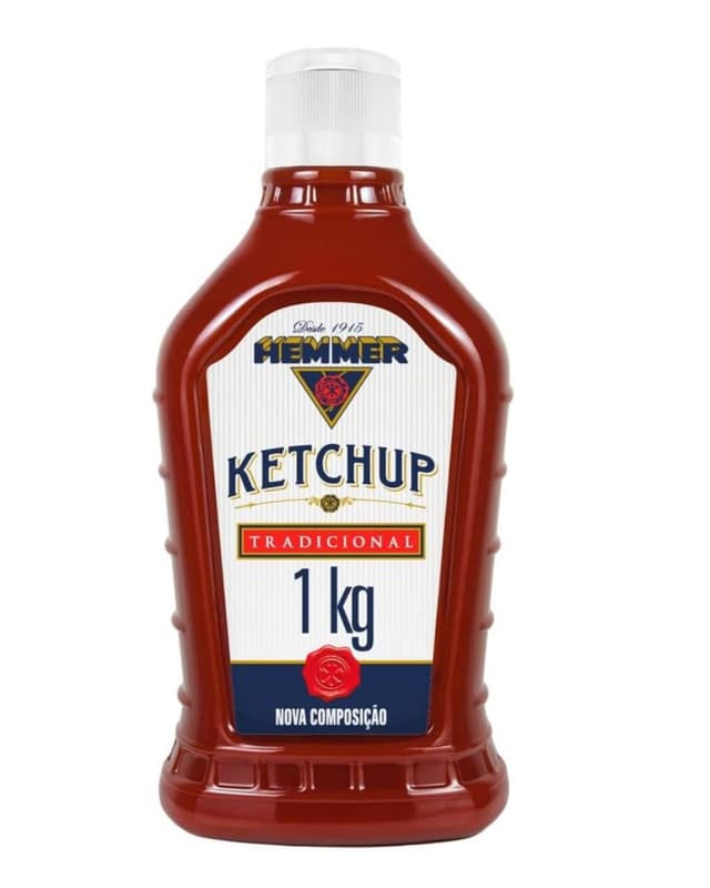 Imagem de Hemmer Ketchup Tradicional Bisnaga 1kg na loja Amazon