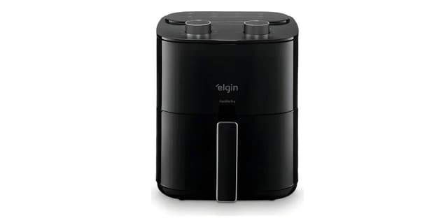 Imagem de Fritadeira Air Fryer Facilita Fry 3,5 Litros Preta Elgin 127V na loja Mercado Livre