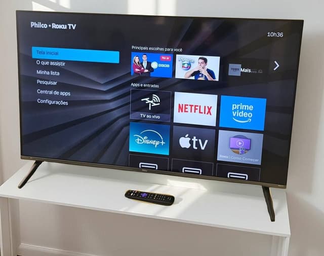 Imagem de Smart TV 50" Philco Roku TV LED Dolby Audio na loja Mercado Livre