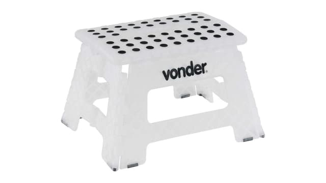 Imagem de Banqueta Dobrável Vonder 22cm na loja Amazon