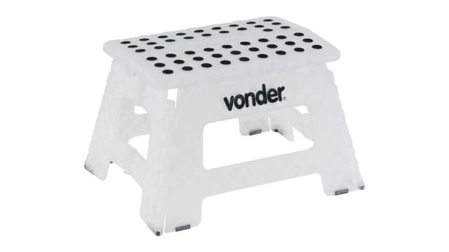 Imagem de Banqueta Dobrável Vonder 22cm na loja Amazon