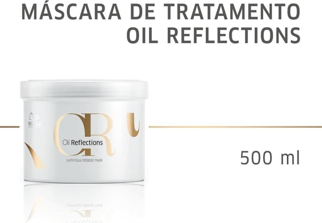 Imagem de Wella Professionals Oil Reflections Luminous Reboost - Máscara Capilar 500ml na loja Amazon