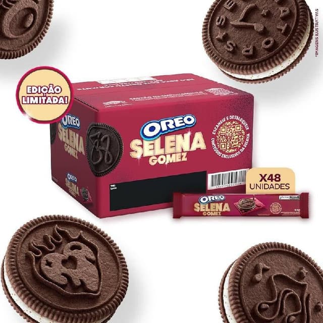 Imagem de Biscoito Oreo Selena Gomez Pacote na loja Amazon