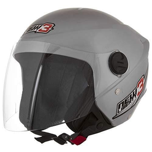 Imagem de CAPACETE ABERTO PRO TORK NEW LIBERTY 3 SOLID PRATA TAM. 58 na loja Amazon