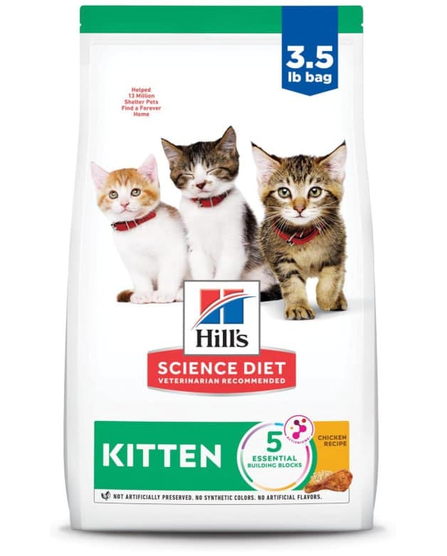 Imagem de 2x Hill's Science Diet, Ração, Gatos Filhotes, Frango, 1,58 kg na loja Amazon