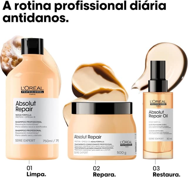 Imagem de L'Oréal Professionnel Absolut Repair na loja Amazon